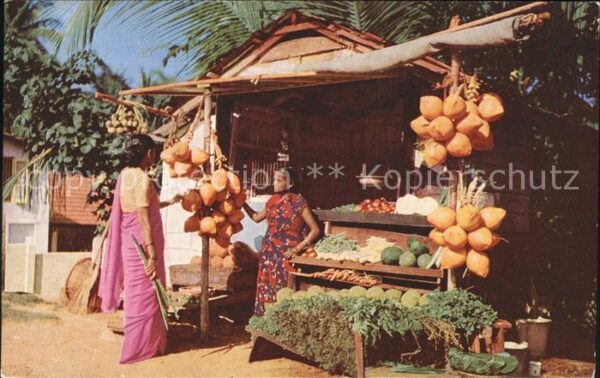 Sri Lanka Wayside Fruit Stall