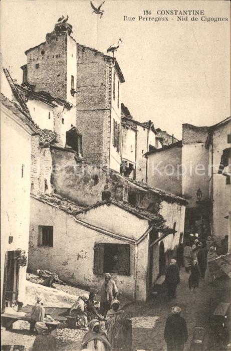 Constantine Algerien Rue Perregaux Nid de Cigognes