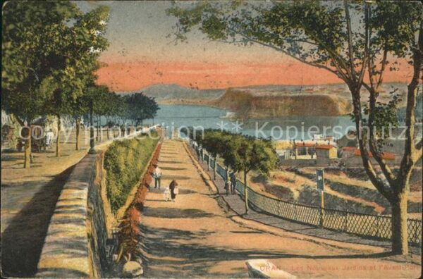 Oran Algerie Les Nouveaux Jardins et L'Avant Port