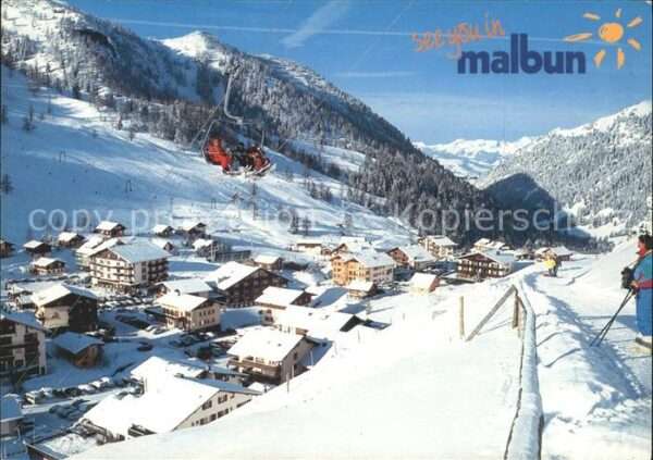 Malbun Wintersportzentrum Sessellift