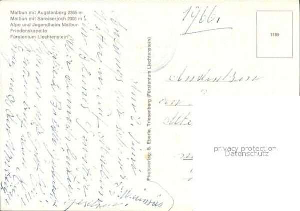 Malbun mit Augstenberg Sareiserjoch Alpe Jugen – Bild 2