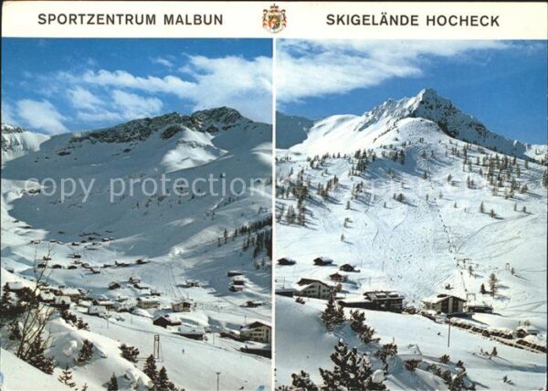 Malbun Sportzentrum Augstenberg Skigelände Hoc
