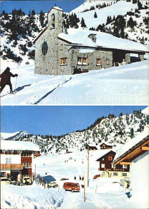 Malbun Friedenskapelle Wintersportplatz