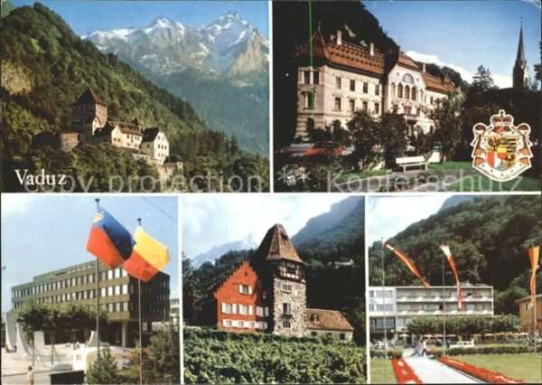 Vaduz Schloss Landesfürstliche Residenz Regie