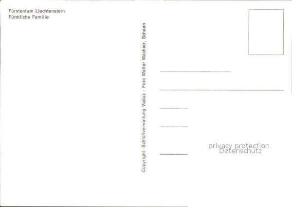 Persoenlichkeiten Fürstliche Familie Fürstentum Liechtens – Bild 2