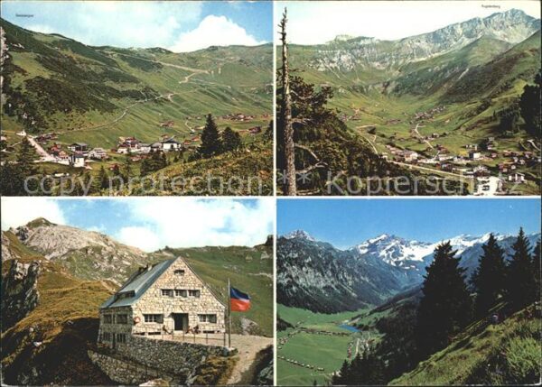 Malbun Panorama Sareisergrat Augstenberg Pfälz