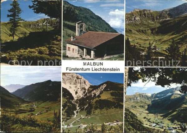 Malbun Alpenpanorama Friedenskapelle
