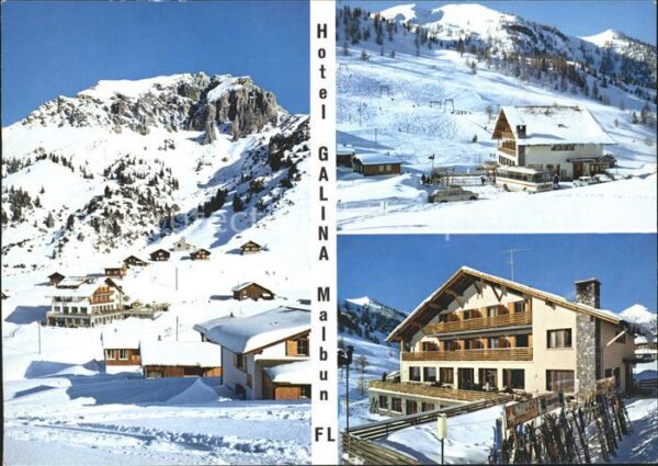 Malbun Hotel Galina Wintersportplatz