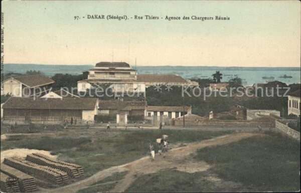 Dakar Rue Thiers Agence des Chargeurs Reunis