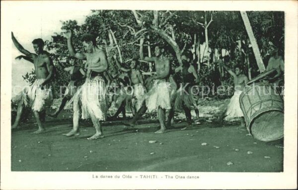 Tahiti Polynesien La danse du Otea
