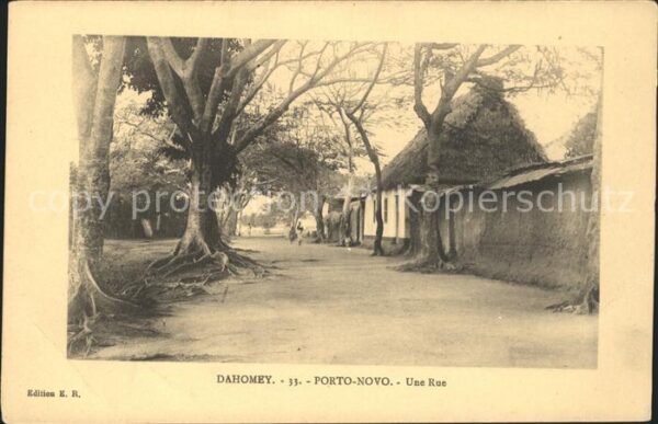 Porto-Novo Une rue