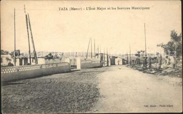 Taza Maroc Etat Major et les Services Municipaux