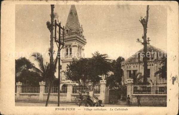 Phnom Penh Village catholique Cathedrale