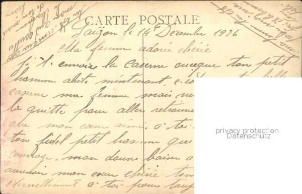 Saigon Caserne du 11e Regiment d_Infanterie Co – Bild 2