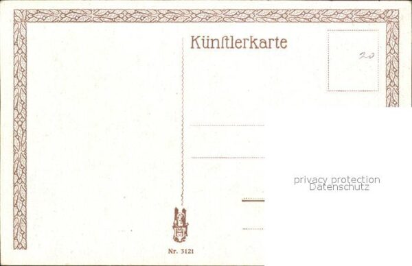 Kuenstlerkarte L. M. Roth Nr. 3121 Familie Kind Baby S – Bild 2
