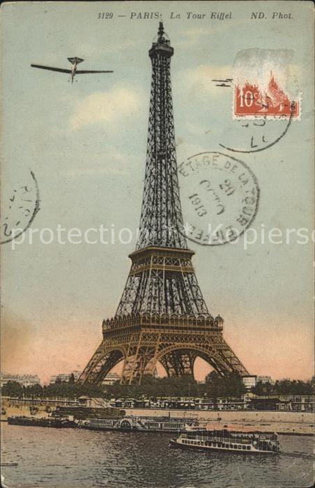 Verlag ND Nr. 1129 Paris Eiffelturm