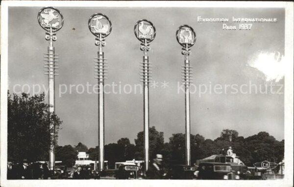 Exposition Internationale Paris 1937 Porte de la Concorde
