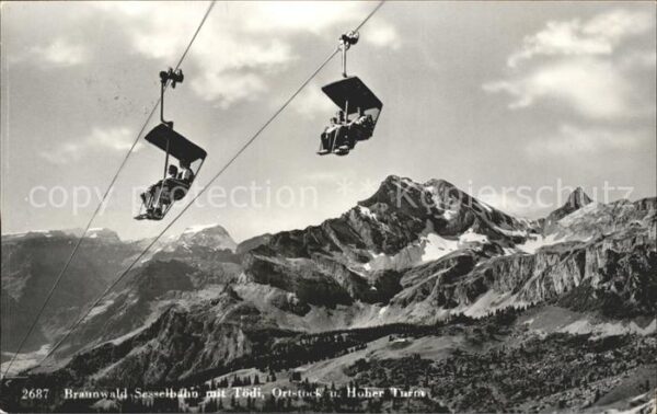 Sessellift Braunwald Tödi Ortstock Hoher Turm