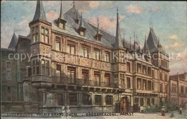 Verlag Primus Nr. 737 Luxembourg Palais grand-ducal