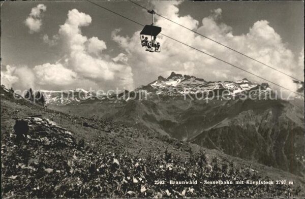 Sessellift Braunwald Kärpfstock