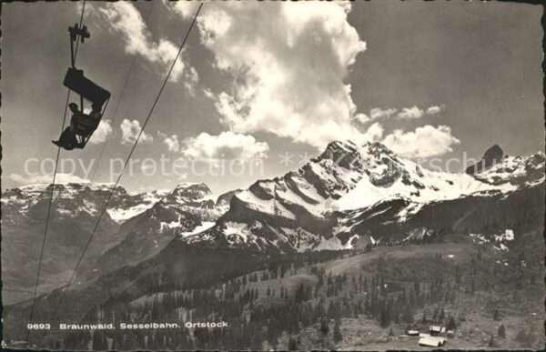 Sessellift Braunwald Ortstock