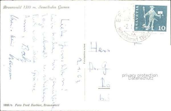 Sessellift Gumen Braunwald – Bild 2