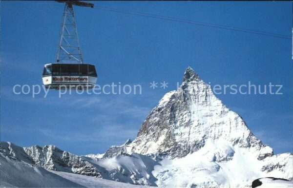 Seilbahn Zermatt Klein-Matterhorn