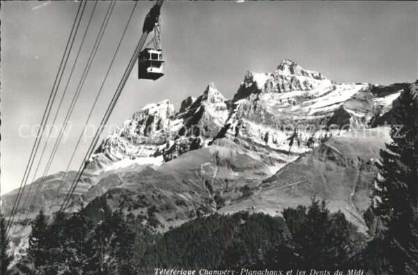 Seilbahn Champery-Planachaux Dents du Midi