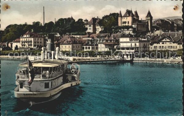 Dampfer Seitenrad Savoie Nyon