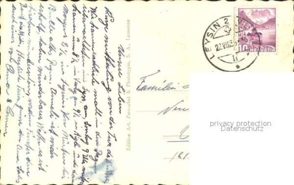Dampfer Seitenrad Vevey Quai Roussy Mt. Pelerin – Bild 2