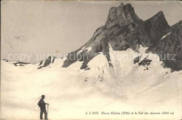 Gletscher Pierre Cabotz Col des chamois