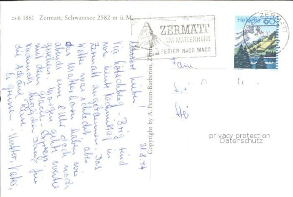 Seilbahn Zermatt Schwarzsee – Bild 2