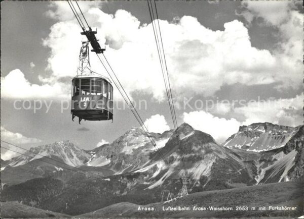 Seilbahn Arosa-Weisshorn Furkahörner