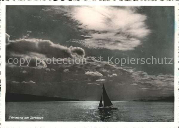 Segelboote Zürichsee