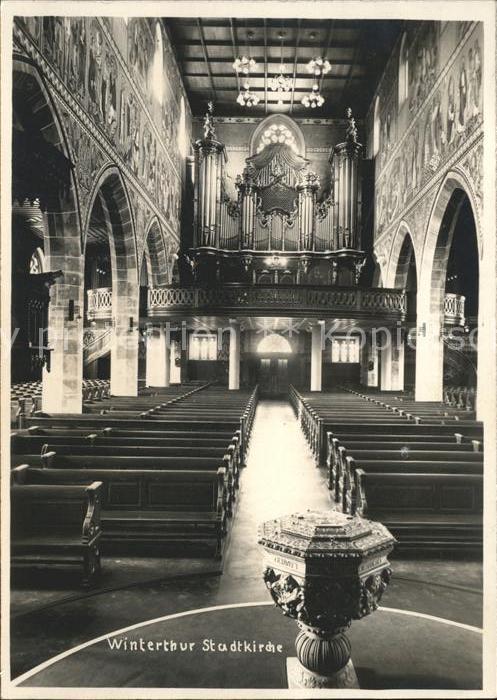 Kirchenorgel Winterthur Stadtkirche
