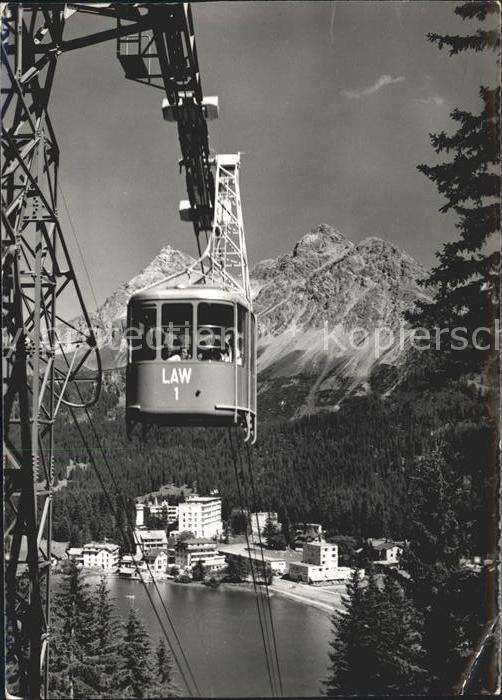 Seilbahn Arosa-Weisshorn Obersee Furkahörner