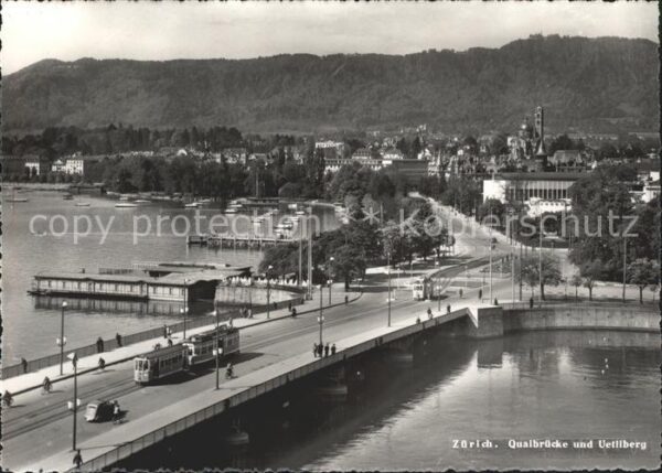 Strassenbahn Zürich Quaibrücke Uetliberg