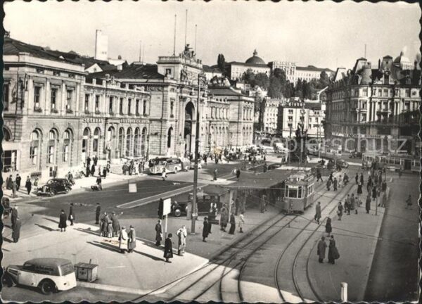 Strassenbahn Zürich Hauptbahnhof