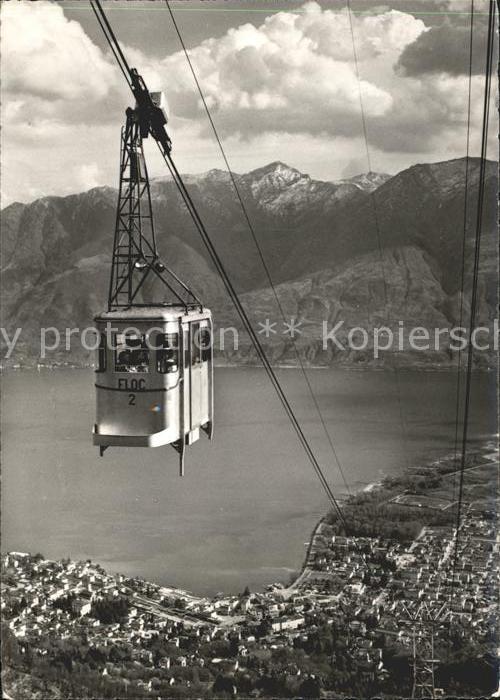 Seilbahn Funivia Locarno-Orsellina-Cardada