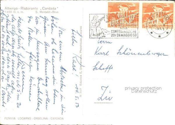 Seilbahn Funivia Locarno-Orsellina-Cardada – Bild 2