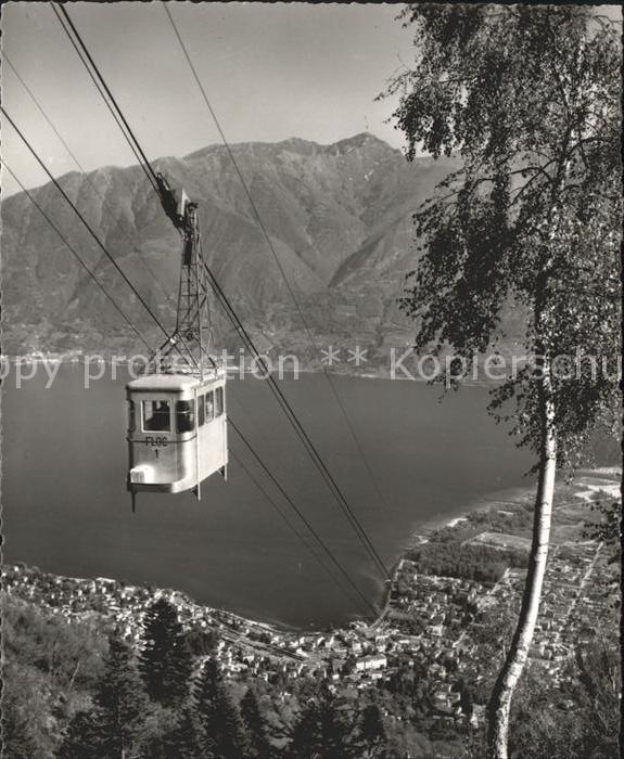 Seilbahn Funivia Locarno-Orselina-Cardada
