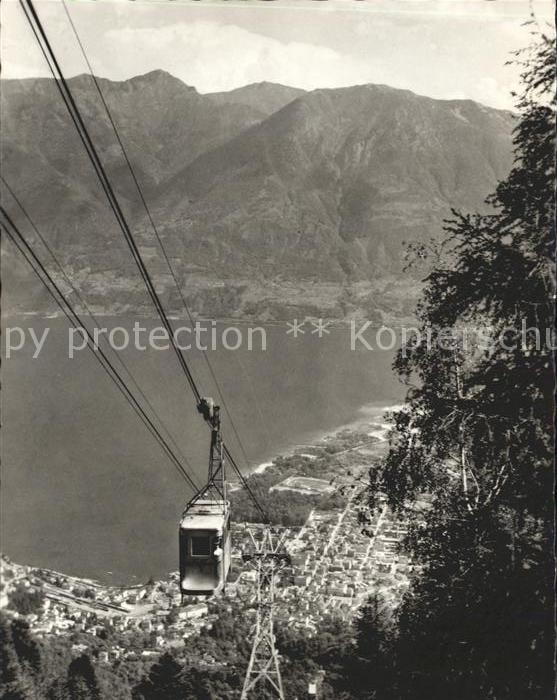 Seilbahn Funivia Locarno-Orselina-Cardada