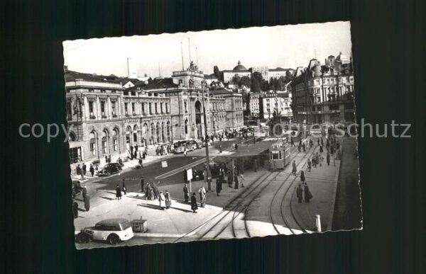 Strassenbahn Zürich Hauptbahnhof