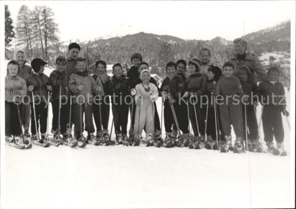 Skifahren Kinder