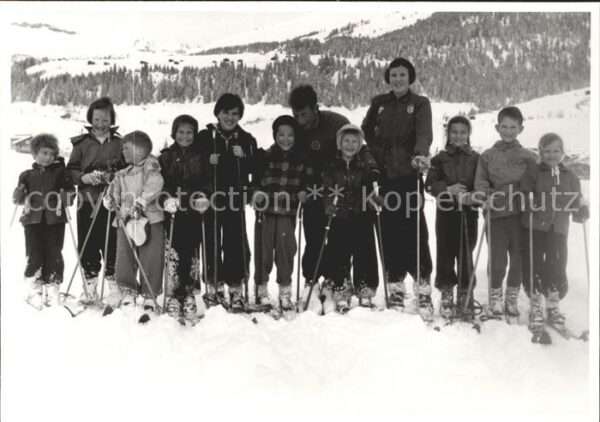 Skifahren Kinder