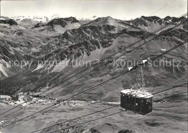 Seilbahn Arosa-Weisshorn Piz Kesch Berninagruppe