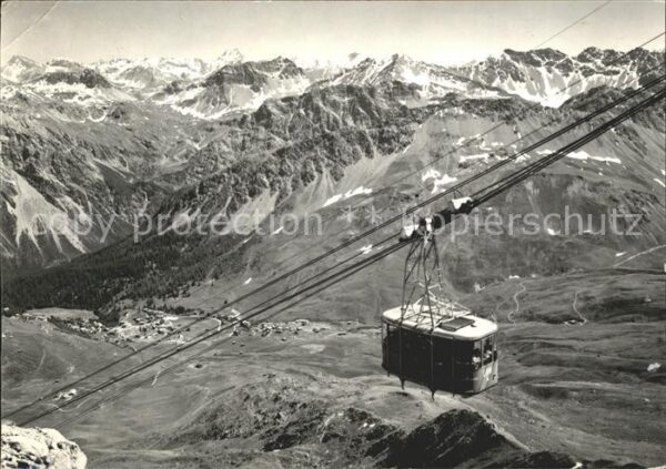 Seilbahn Arosa Weisshorn Piz Kesch Piz Palü Piz