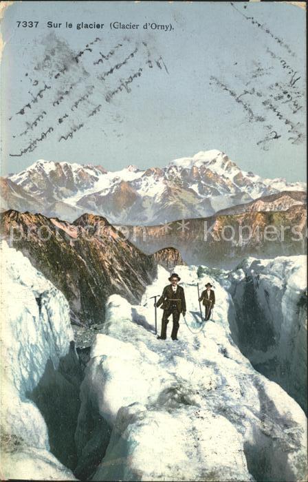 Gletscher Glacier d_Orny