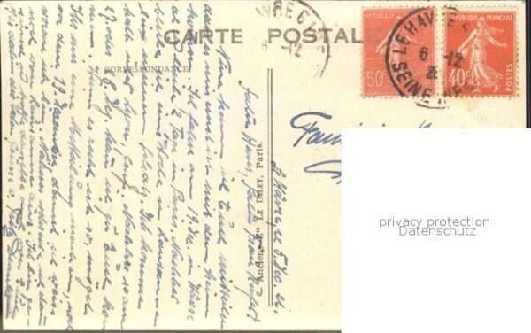 Segelschiffe Le Havre bourrasque Sturm – Bild 2