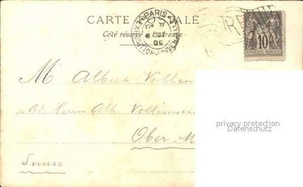 Exposition Universelle Paris 1900 Village Suisse – Bild 2